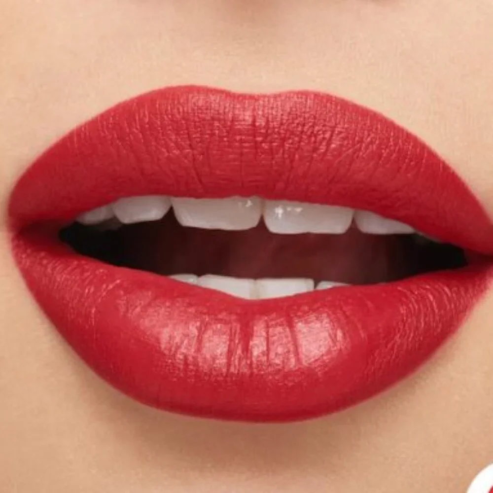 MAC RING THE ALARM 665 Lipstick NIB coral red semi-matte